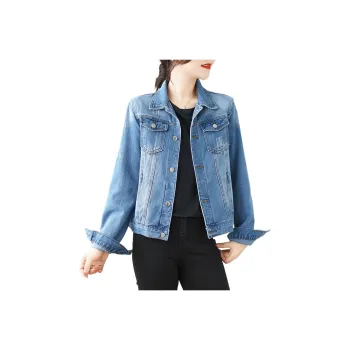 Oudifu Denim Jackets Women's