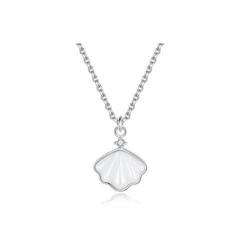QMYS 999 Fine Silver Sterling Silver Necklaces Women's