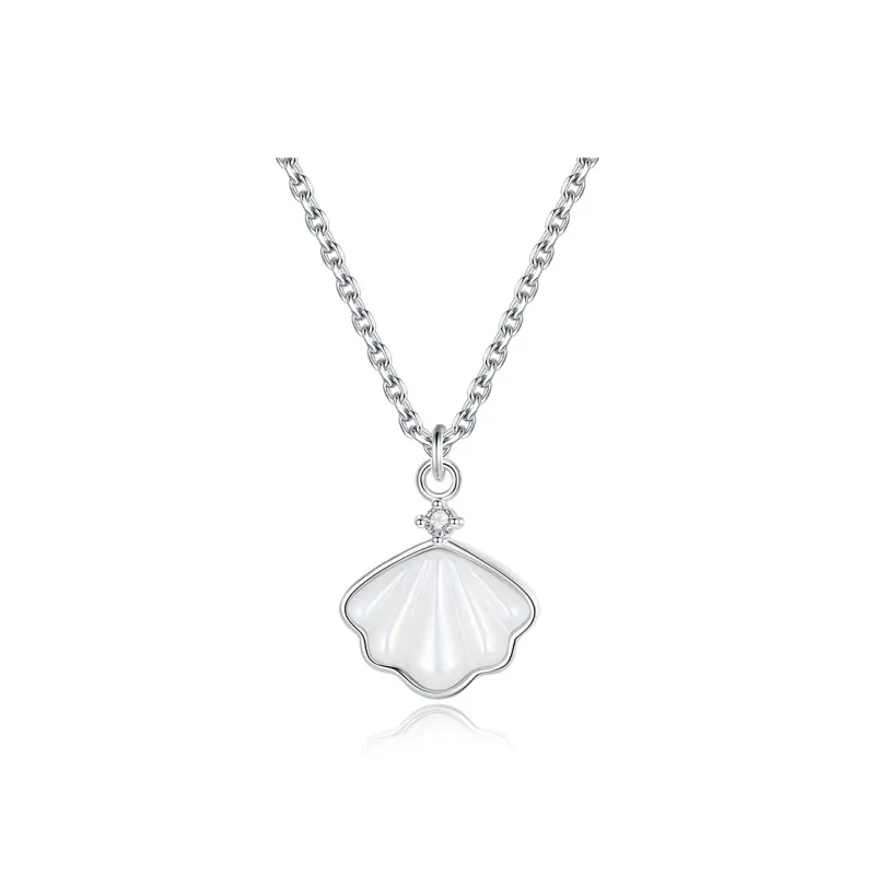 QMYS 999 Fine Silver Sterling Silver Necklaces Women's-0