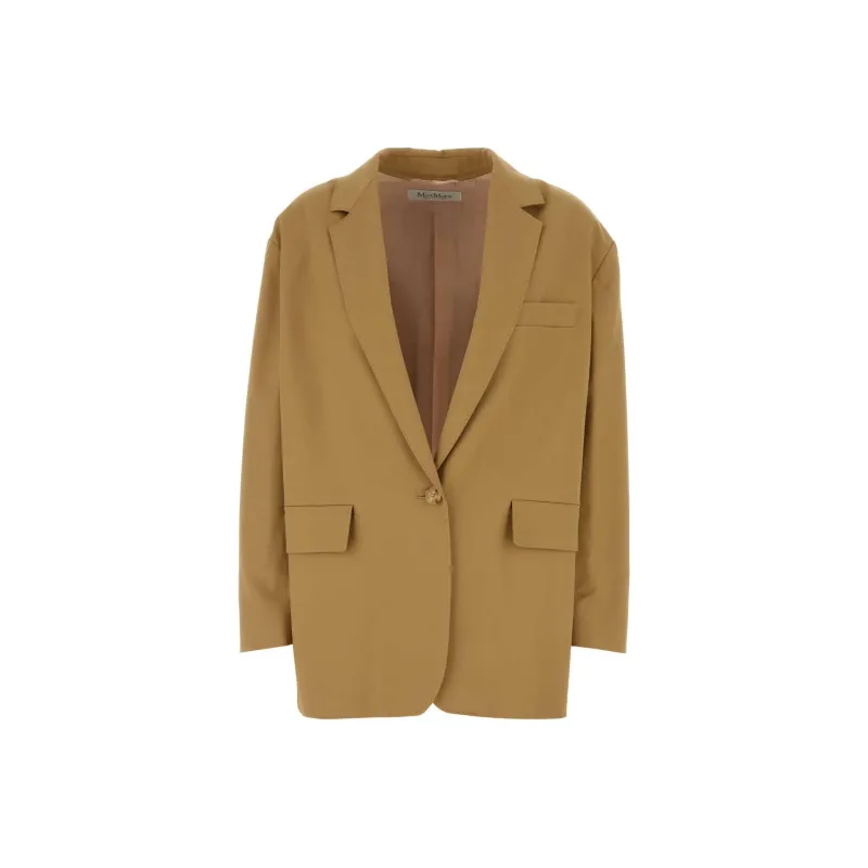 MaxMara Monica Buttoned Jacket-0