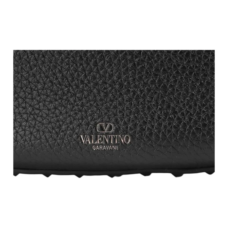 Valentino Shoulder Strap Shoulder Bag, Crossbody Bag, Handbag Women's Black-8