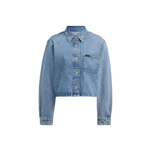 COACH SS24 Denim Jacket Women's Blue