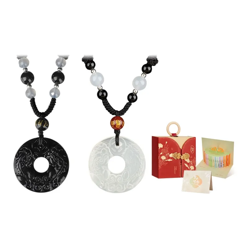 MAMADESHOUHU Agate Necklaces Women's-14