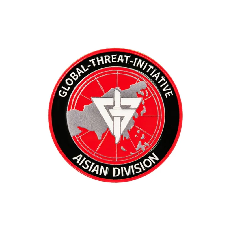 MINI AUTO Delta Operation, Game Merch, Metal Tyrant Asian Branch Claw Tactical Collection Armband Morale Badge Badges-0