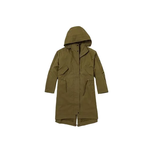 Timberland Parka Coats Women's Army Green