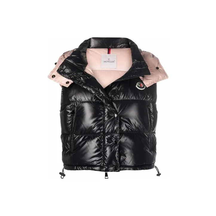 Moncler Vests Women's Black-0