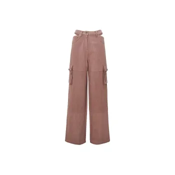 NOTAWEAR Casual Pants Women's Sheer Pink