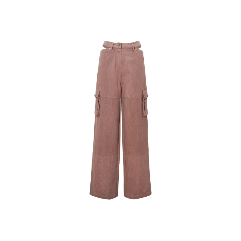 NOTAWEAR Casual Pants Women's Sheer Pink-0
