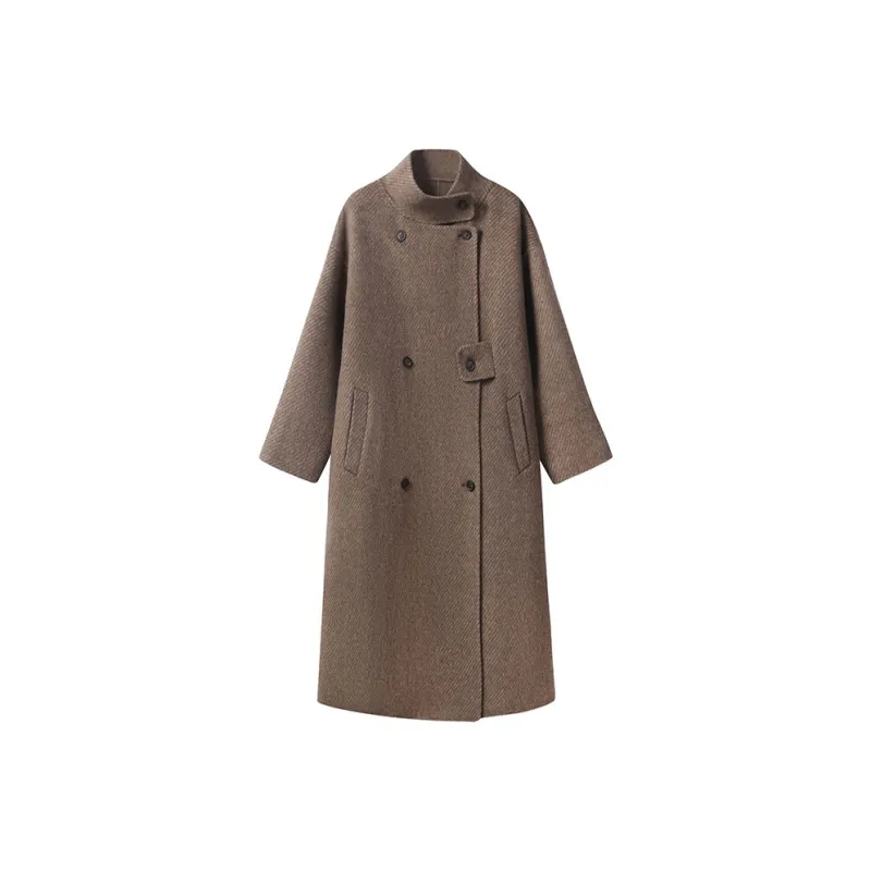 FAIRWHALE Mid Length Coats Women's-2