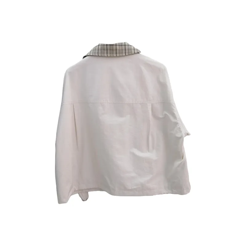 Mu Xiao Xin Cropped Coat Women's-4