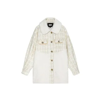 DKNY Coats Women's White