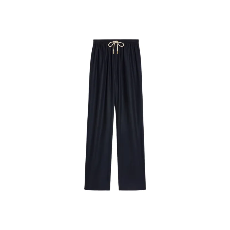 CELINE Straight Jogging Pants In Cashmere Flannel-0