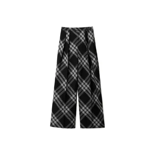 Burberry Vintage Check Wide-Leg Trousers