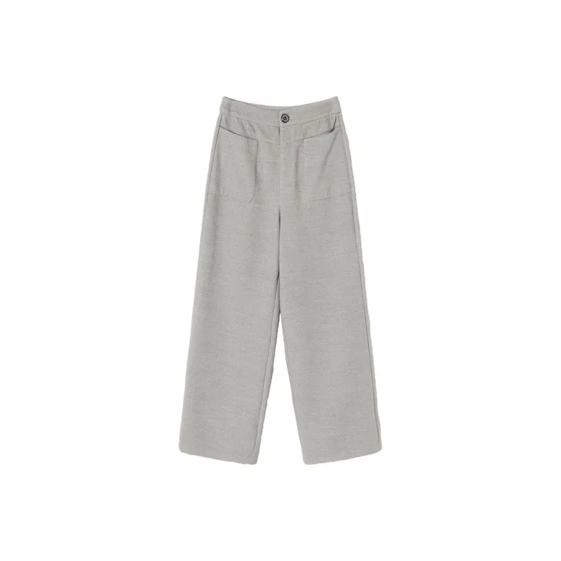 MEETLADY Straight Casual Pants Women's-4