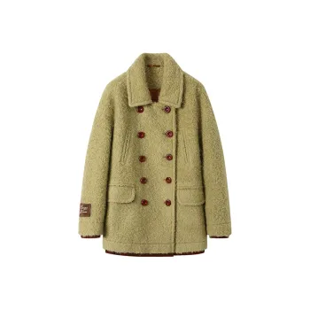 GREEN BELT Coats Women's Avocado Green