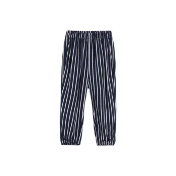 GAP Casual Pants Women's Blue White Stripes