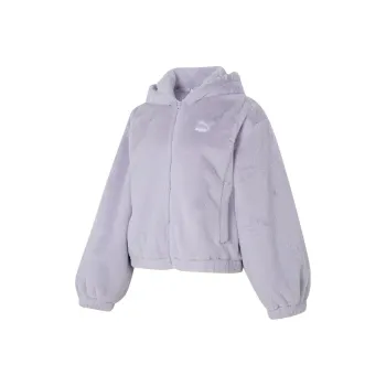 PUMA Velvet feel Coat Women's Purple