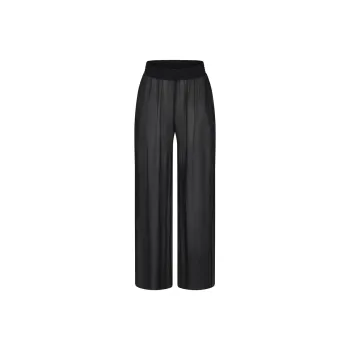 SKIMS ROMANCE CHIFFON SMOCKED PANT Casual Pants Women's ONYX/Onyx