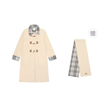 Umoumo Coats Women's Light Camel
