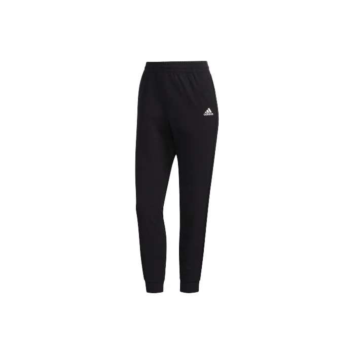 Adidas Knitted Sports Pants Women's Black-0