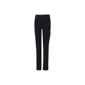Columbia Straight Thickened And Fleece-Lined Casual Pants Winter Women's Black