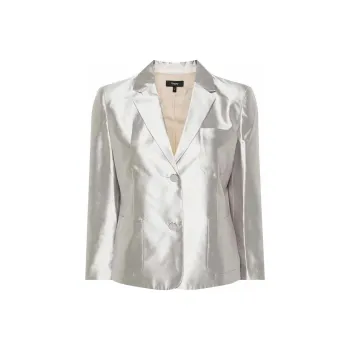 THEORY Shantung Single breasted Blazer