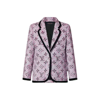 LOUIS VUITTON FW24 Business Suit Coat Women's Purple