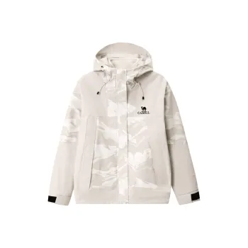 CAMEL Windbreaker Jackets Women's Oak Gray