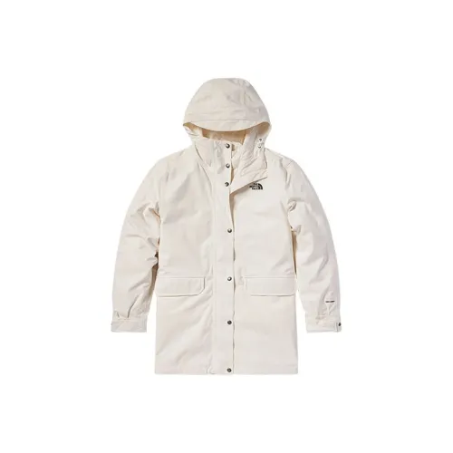 THE NORTH FACE City Outdoor Collection Windproof Windbreaker Jacket Women's Ecru