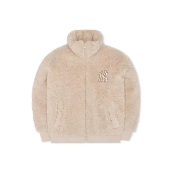 MLB Velvet Jackets Women's Beige
