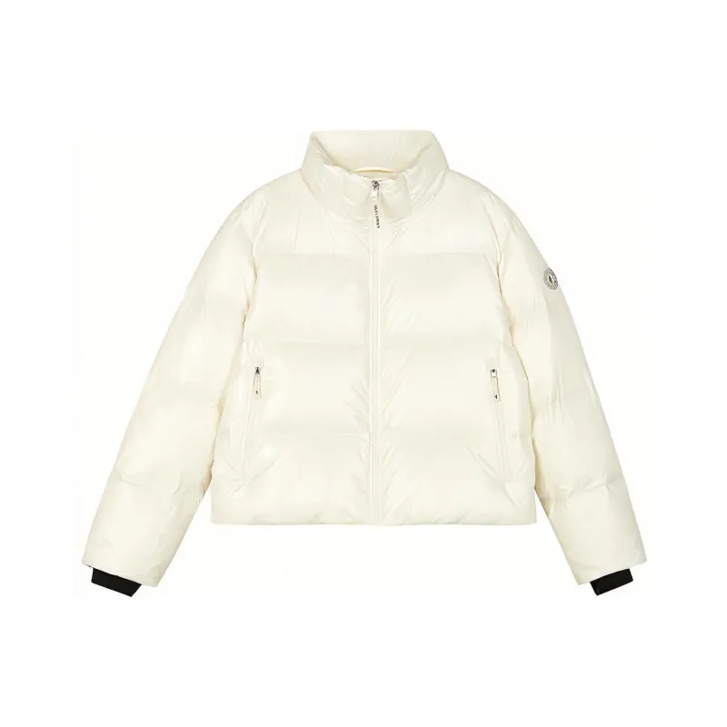Skechers Down Jacket Women's Beige Yellow-0