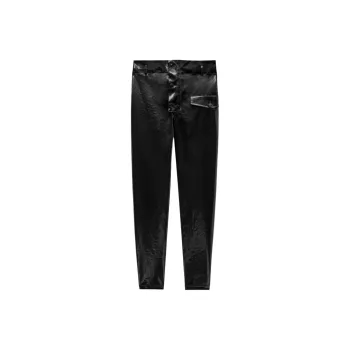 SAINT LAURENT Paperbag High-Rise Trousers