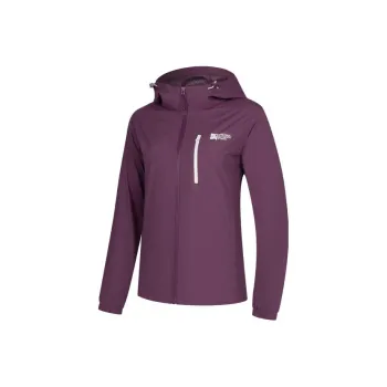 QIAODAN Trench Coat Women's Smoky Lavender