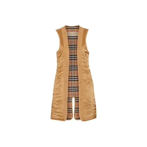 Burberry Vests Women's Khaki