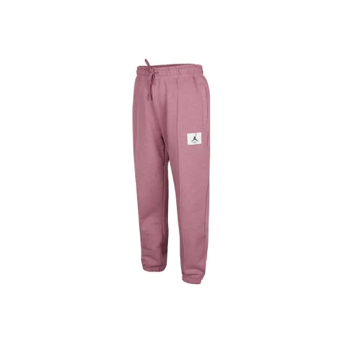 JORDAN Knitted Sweatpants Women's Rose
