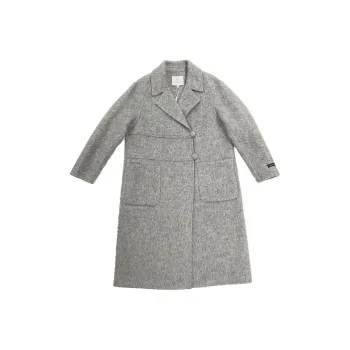 Fay Coats Women's Light Gray