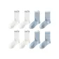 D-Women's 4 Pack (Label White 2+Label Blue+Stripe Blue)