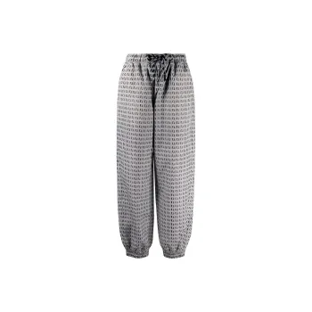 FENDI FW21 Knitted Sports Pants Women's Black