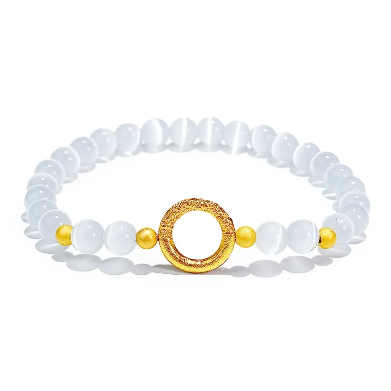 PUTUOSHANWENCHUANG Agate Bracelets Unisex-3