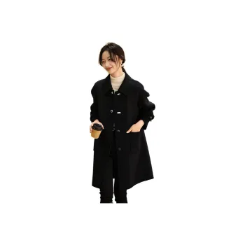 Mo Han Yi Mei Coats Women's Black