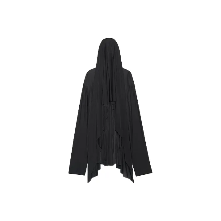 Balenciaga Cape Top 'Black'-0