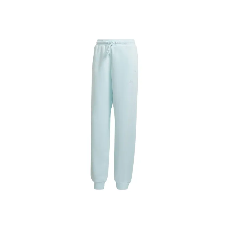 Adidas Knitted Sweatpants Women's Light Blue-0