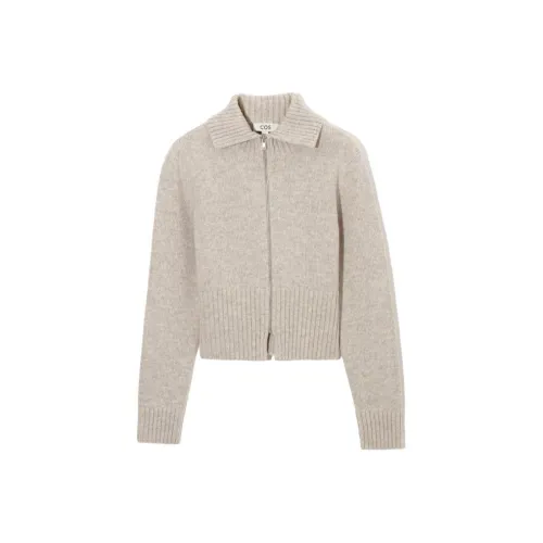 COS Velvet Jackets Women's Beige