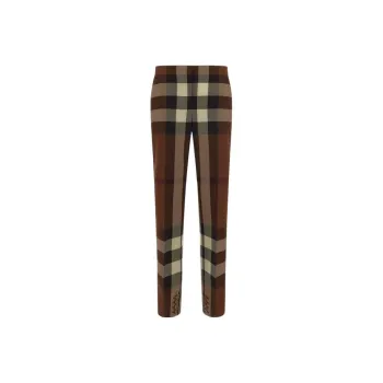 Burberry Check Tailored Trousers