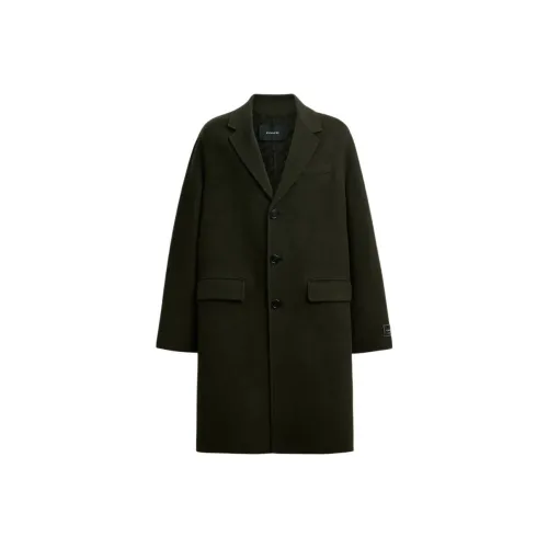 COACH FW24 Coat Women's Dark Green