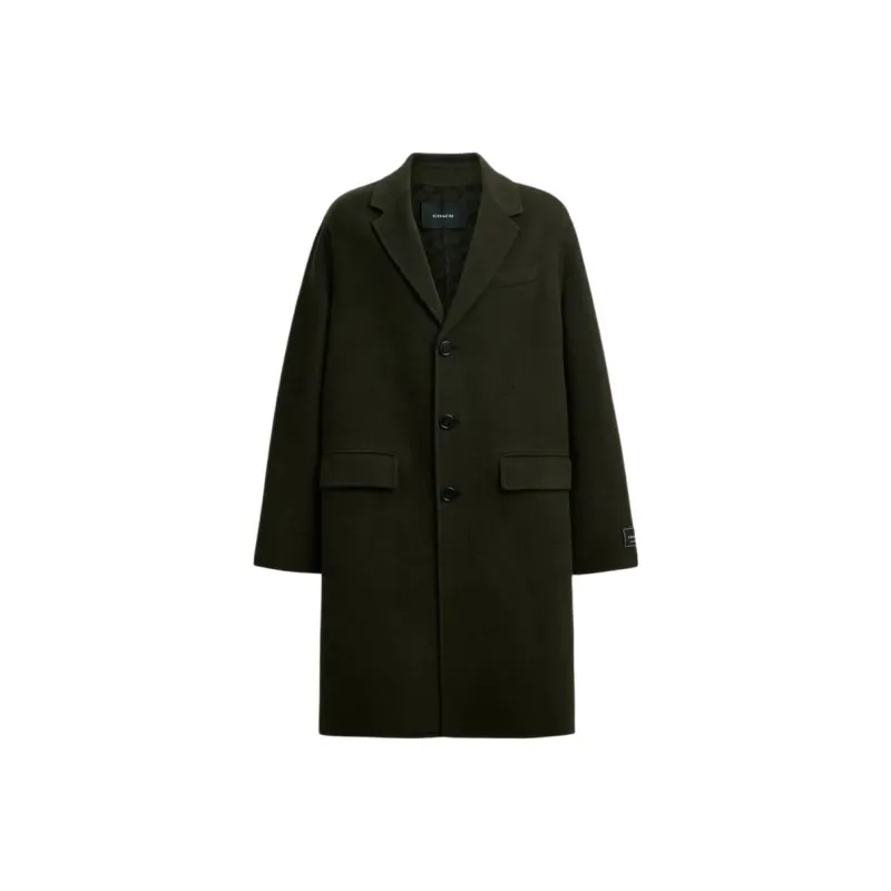 COACH FW24 Coat Women's Dark Green-0