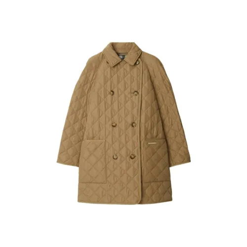 Burberry Puffer Jacket Women's Camel