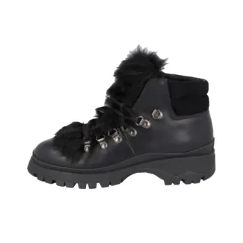PRADA Brixxen Ankle Boots Women's Black