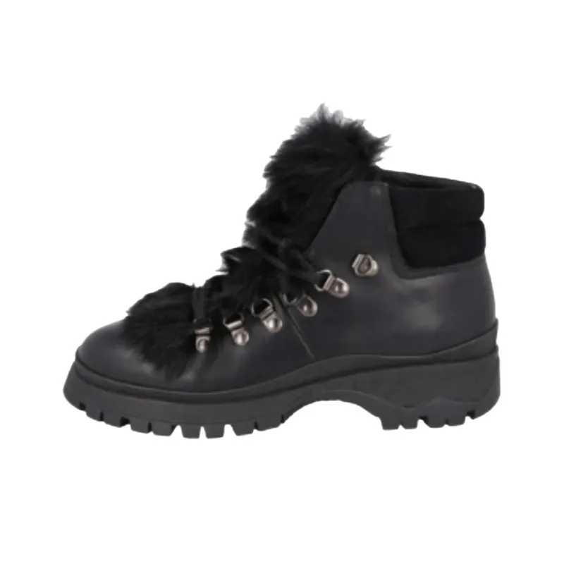 PRADA Brixxen Ankle Boots Women's Black-0