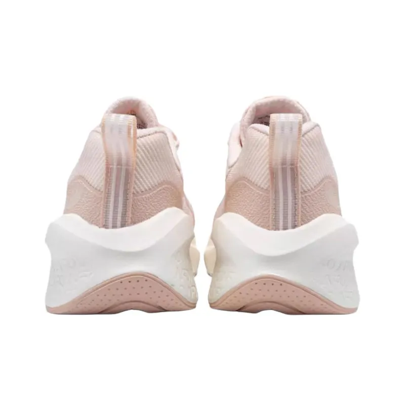 361° Anti Slip Wear Resistant Low Top Casual Training Running Shoes Women's White Pink Feather White-2